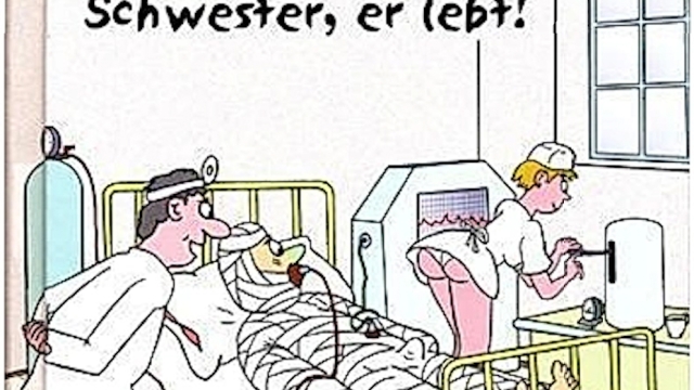 Titelmotiv Kabarettistisch-medizynische Buchlesung