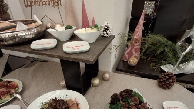 Titelmotiv Aktions-X-MAS-Dinnerbuffet für Freunde oder Teams