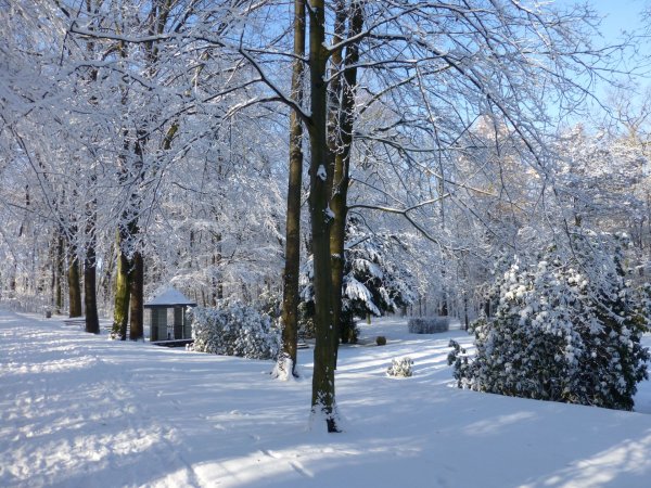 Kurpark Winter | © Tourist-Information Bad Lausick