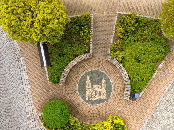 Stadtführung Pflaster Wappen BLausick | © Marcus Rudolph