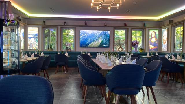Frontansicht vom Café am Weinberg