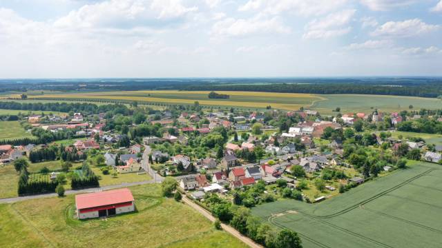 Drohnenaufnahme von dem Ortsteil Lauterbach