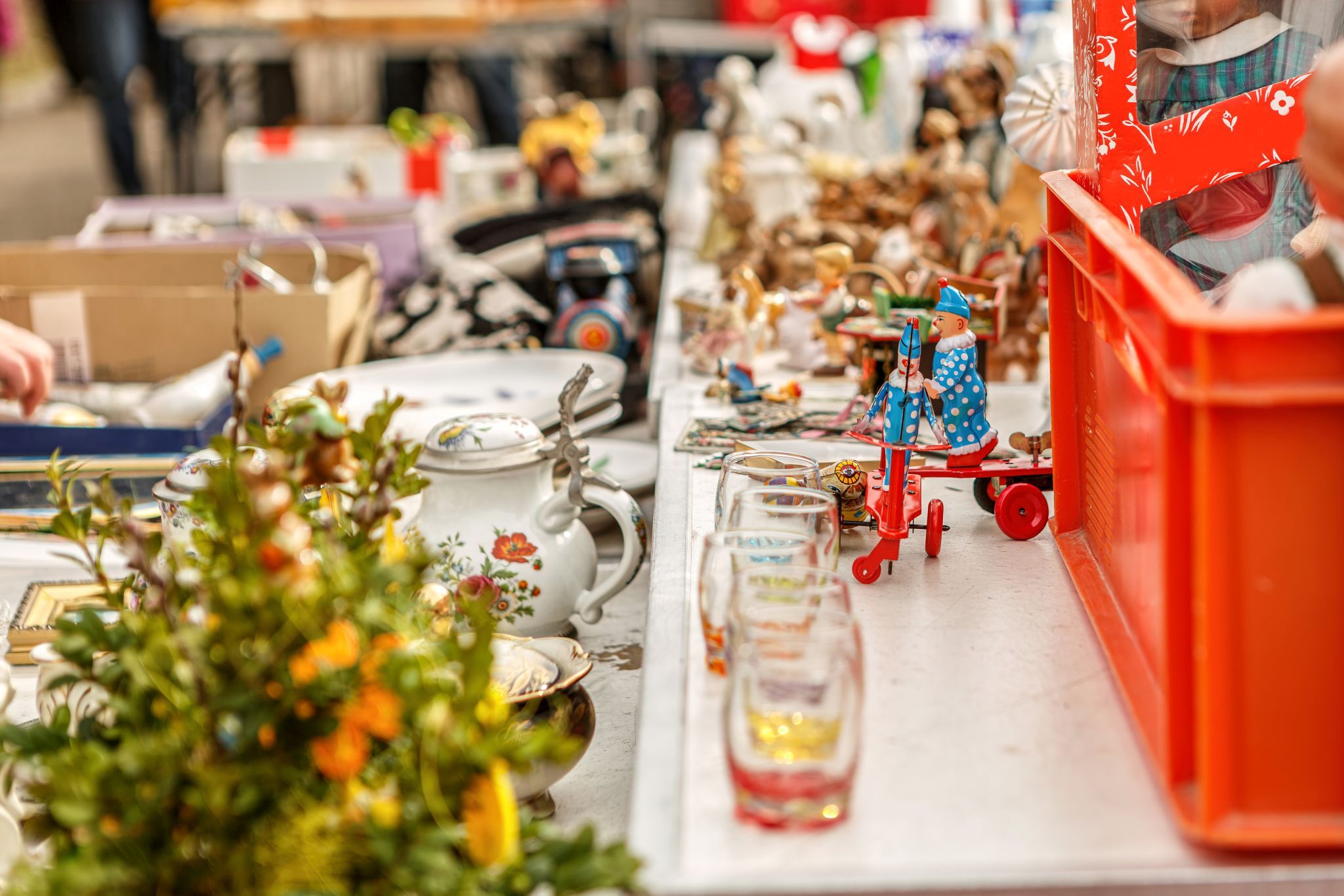 Titelmotiv Flohmarkt / Bunte Meile