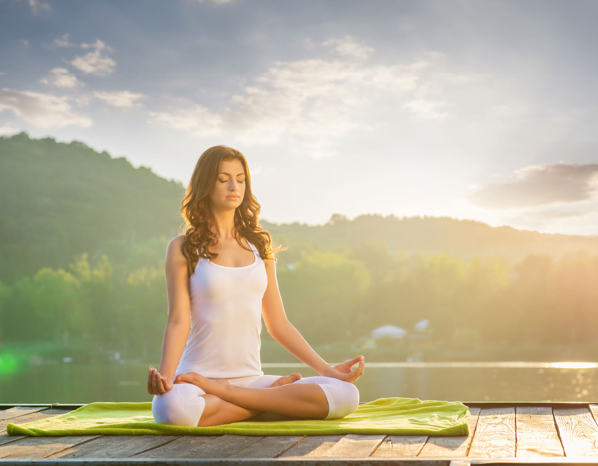 Titelmotiv Yoga am Samstagvormittag